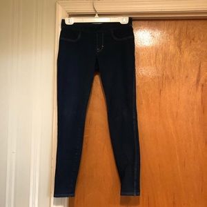 Abercrombie & Fitch blue denim leggings - Size S